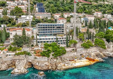 Heavydrive Montageeinsatz am Hotel Grand Villa Argentina in Dubrovnik (Kroatien)