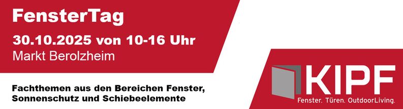 Fenstertag bei Fa. Kipf