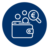 Icon für die individuellen Bezahlungs- und Finanzierungsmöglichkeiten bei Heavydrive