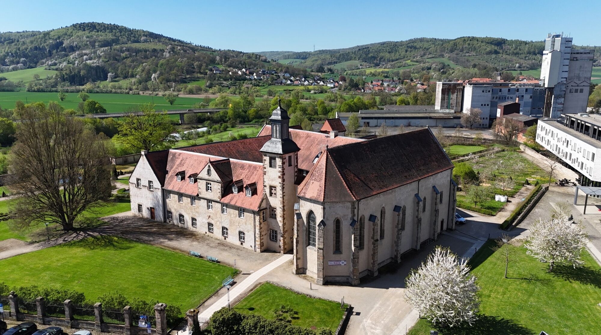Kloster Haydau in Hessen diente als Veranstaltungsort des diesjährigen Glaskongresses.