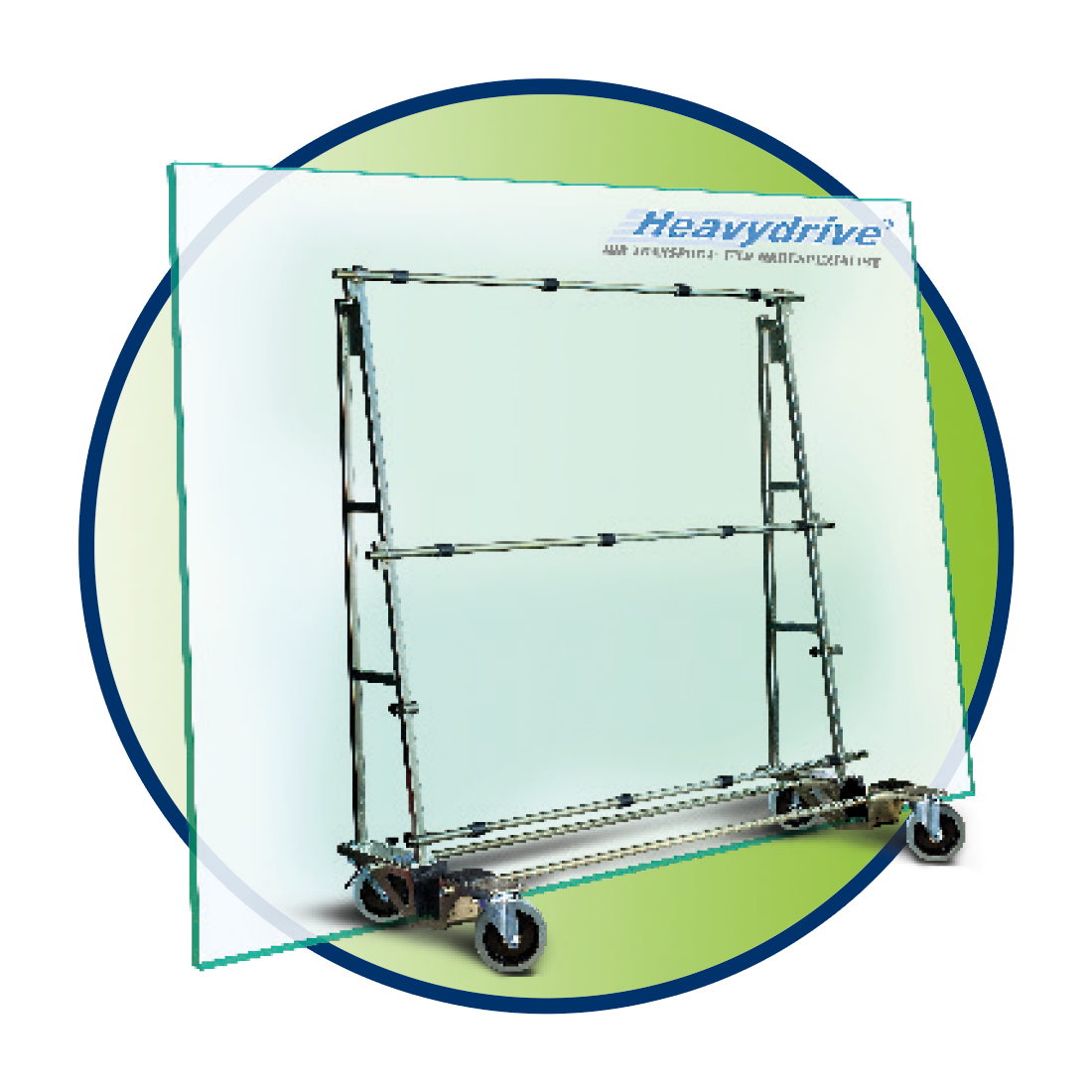 Glastransportwagen von Heavydrive
