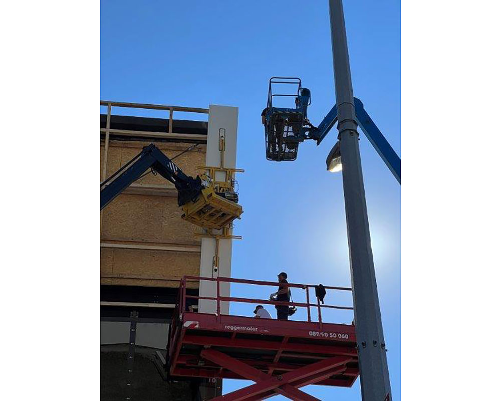 7-Achsen-Manipulator VSG STU 1000 P K für Wand- und Dachpaneele - 1000 kg Traglast | 7-Achsen-Manipulator  für Wand- und Dachpaneele, 1000 kg Traglast - VSG STU 1000 P K