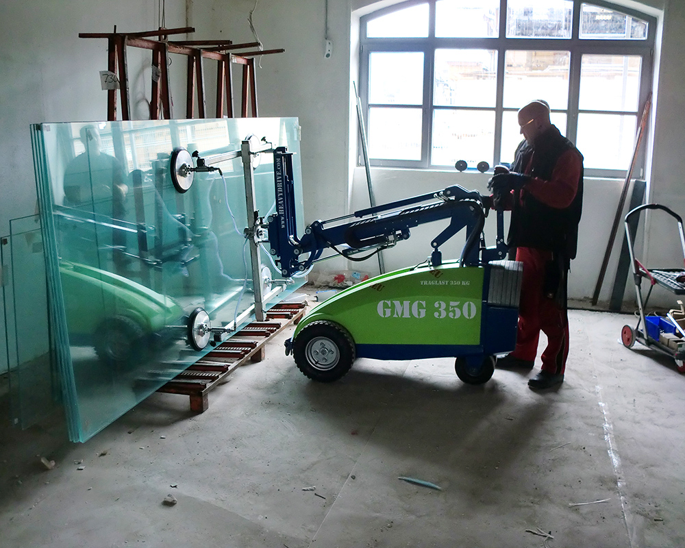 | Innenmontage mit dem Glas-Montage-Gerät
