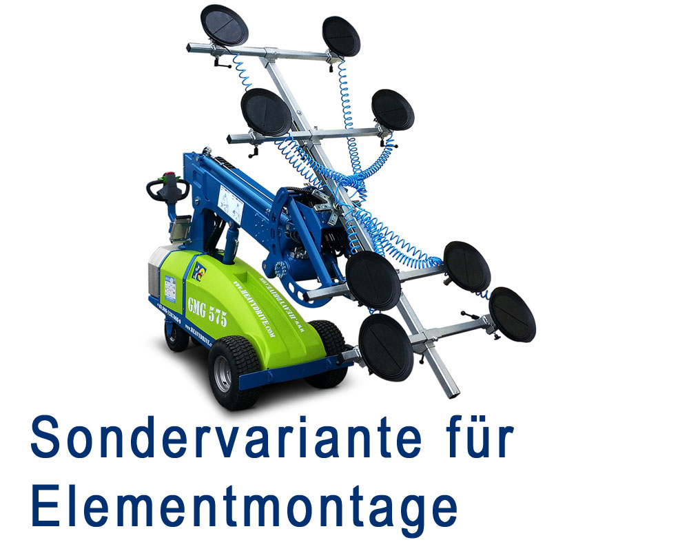 GMG 575 Glas- Montage- Gerät 575 kg Traglast | Glas-Montage-Gerät GMG 575 mit 575 kg Traglast