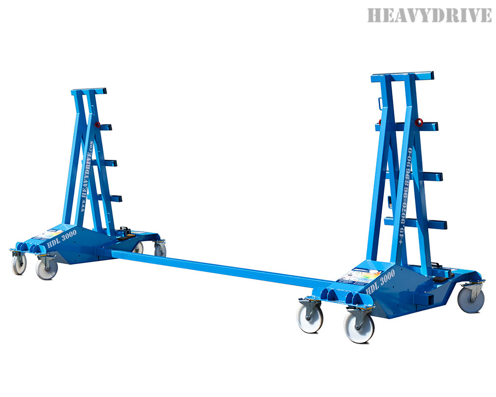 Glaswagen HDL 3000 für schwere und breite Elemente - bis 3000 kg Traglast | Glaswagen für schwere und breite Elemente - bis 3000 kg Traglast - HDL 3000