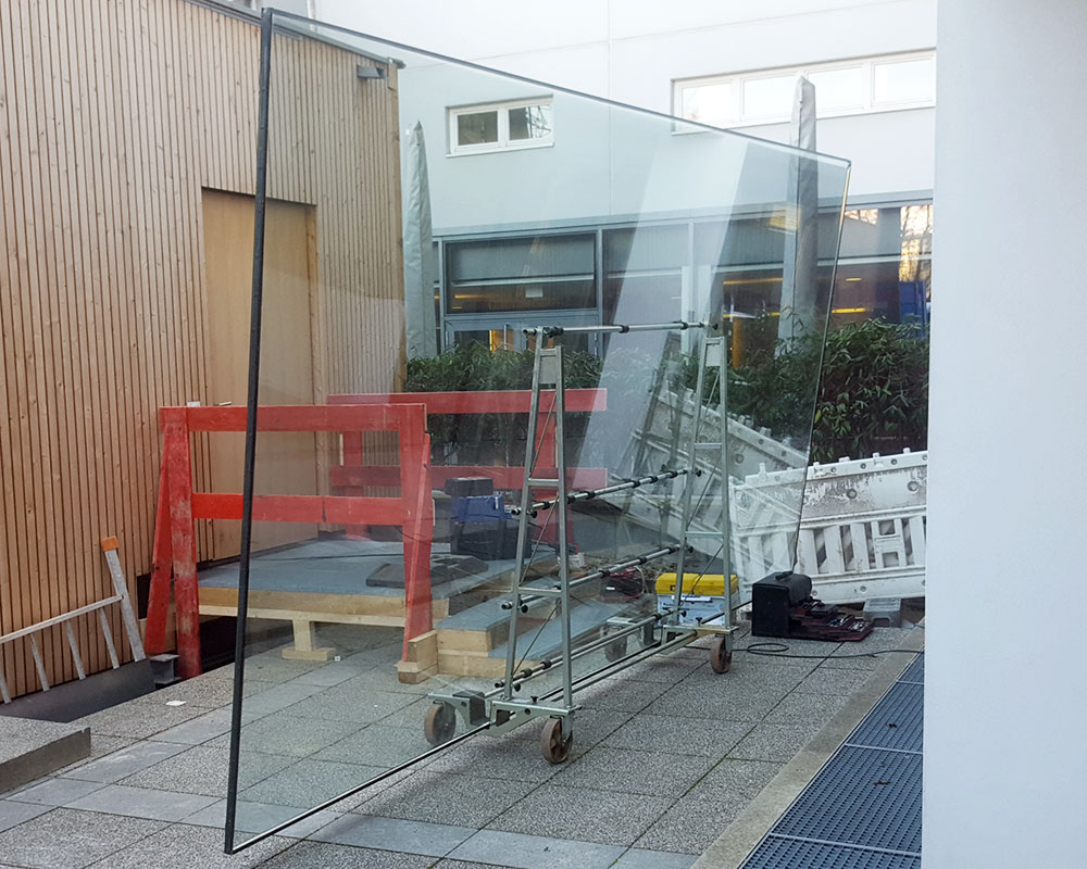 Glaswagen HDL 800 sehr variabel - bis 800 kg Traglast | Glaswagen sehr variabel - bis 800 kg Traglast - HDL 800