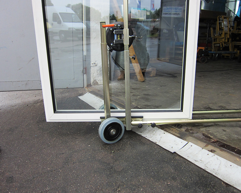 Glaswagen HD 700 ultra schmal - bis 700 kg Traglast | Glaswagen ultra schmal - bis 700 kg Traglast - HD 700