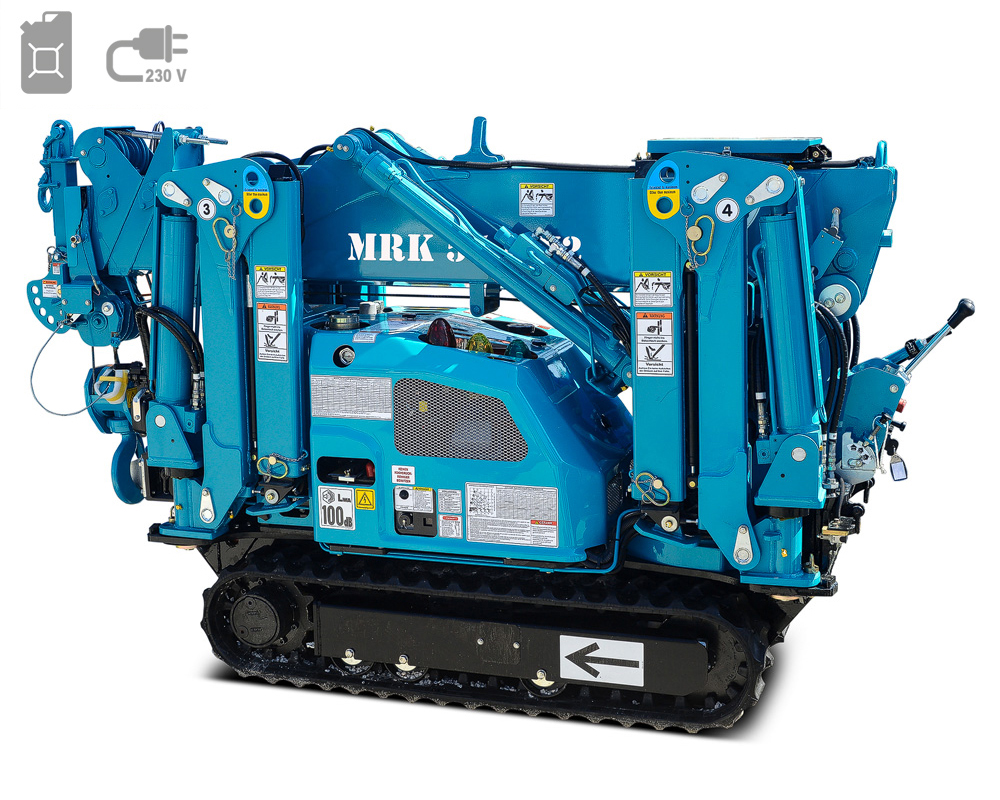 Kran Minikran indoor und outdoor mit 1,7 tonnen traglast