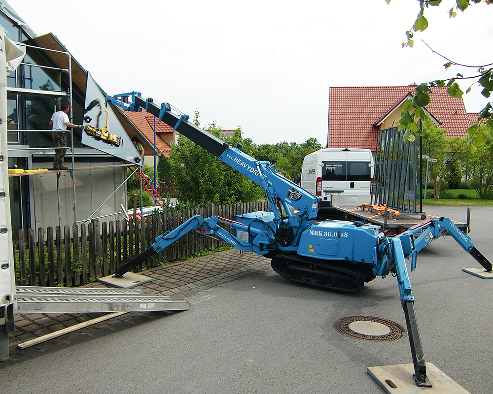 Minikran MRK 86.0 - 2,82 t Traglast | Minikran MRK 86.0 - 2,82 t Traglast