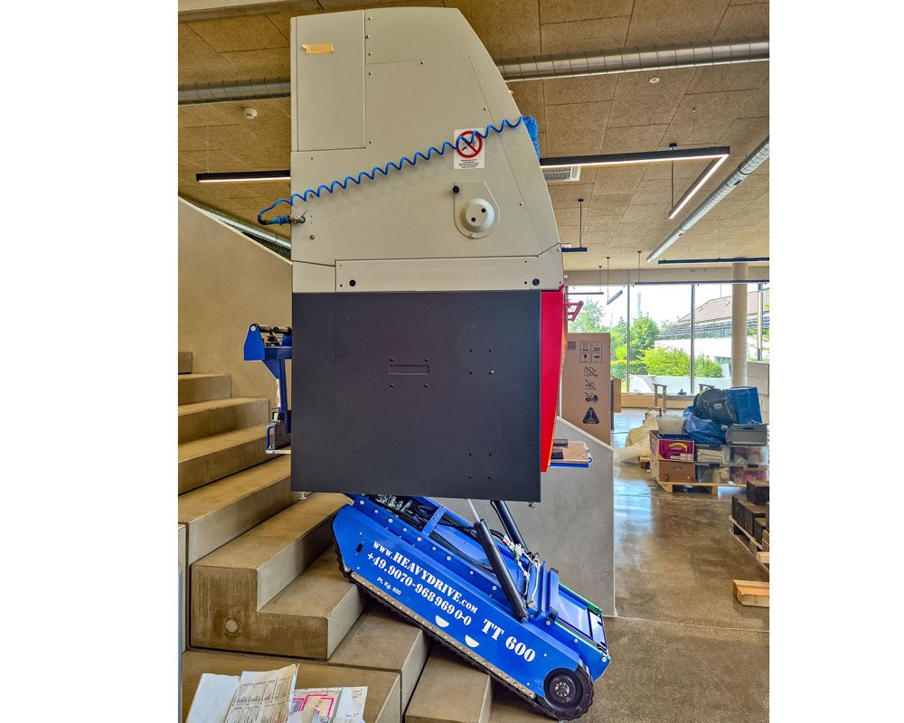TT 600 H Treppentransporter 600 kg Traglast, speziell für Transport von Flüssigkeiten | Treppentransporter 600 kg Traglast, speziell für Transport von Flüssigkeiten - TT 600 H