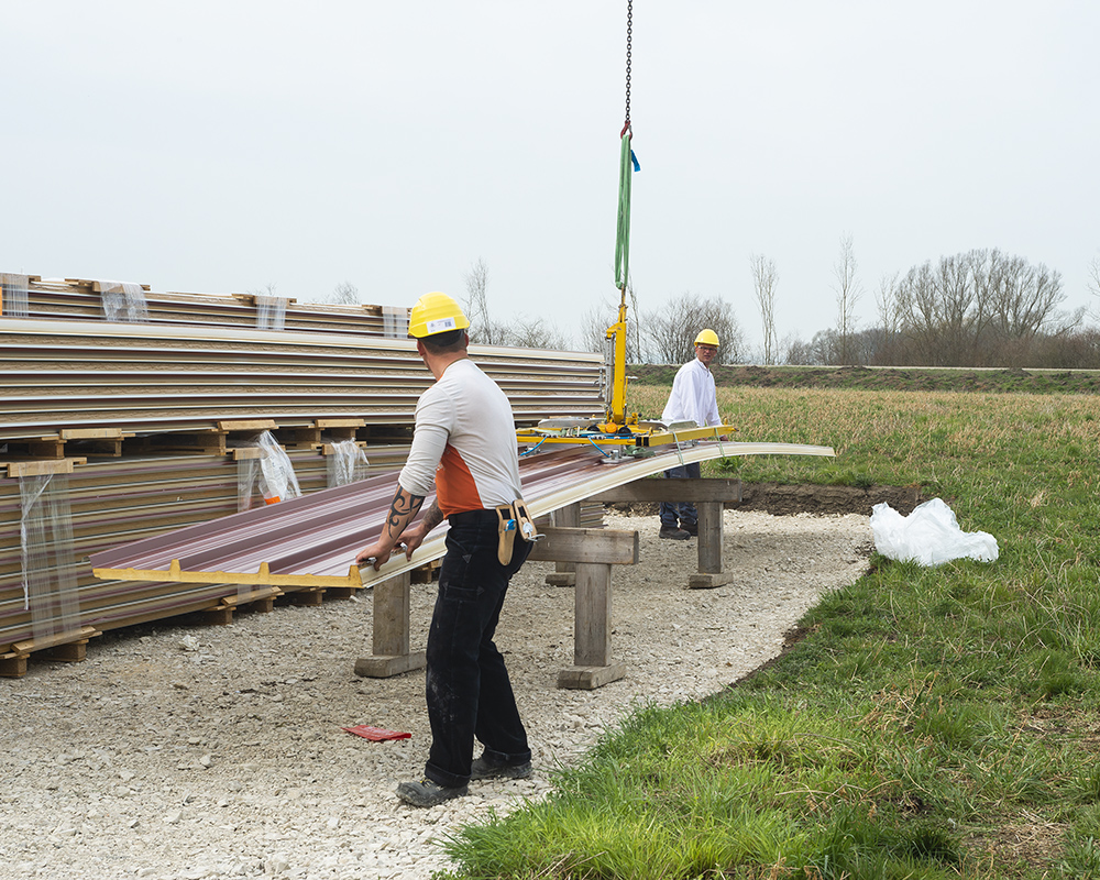 VSGP 600- 24 K Vakuumsauganlage für Wand- und Dach- Paneele bis 24 m | Vakuumsauganlage für Wand- und Dach- Paneele bis 24 m Länge - VSGP 600- 24 K