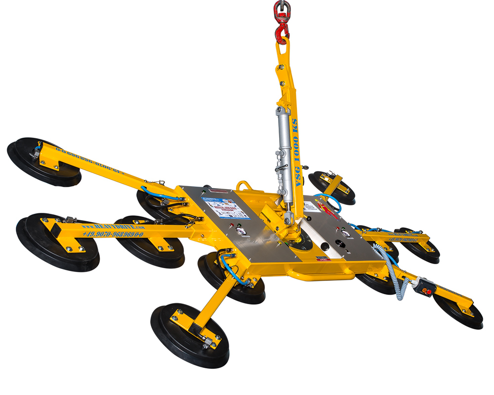 VSG 1000 KS Vakuum-Sauganlage, bis 1000 kg Traglast, schmale Version | Vakuum-Sauganlage, bis 1050 kg Traglast, schmale Version - VSG 1050 KS