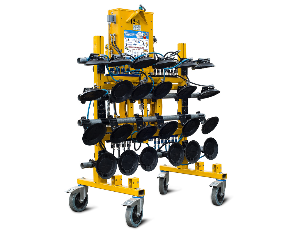 VSG 1200 KR -20 - Vakuum-Sauganlage für gebogene Scheiben, bis 1200 kg Traglast | Vakuum-Sauganlage für gebogene Scheiben, bis 1200 kg Traglast - VSG 1200 KR -20
