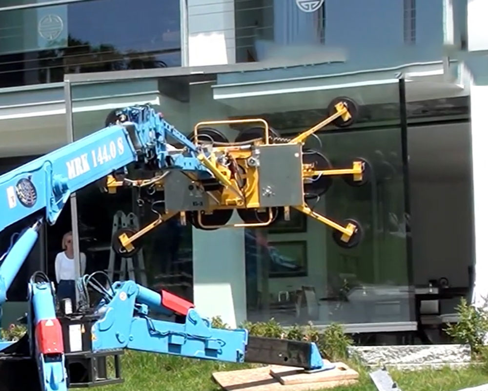 VSG 1500 KS Vakuum-Sauganlage, bis 1500 kg Traglast, schmale Version | Vakuum-Sauganlage, bis 1500 kg Traglast, schmale Version - VSG 1500 KS
