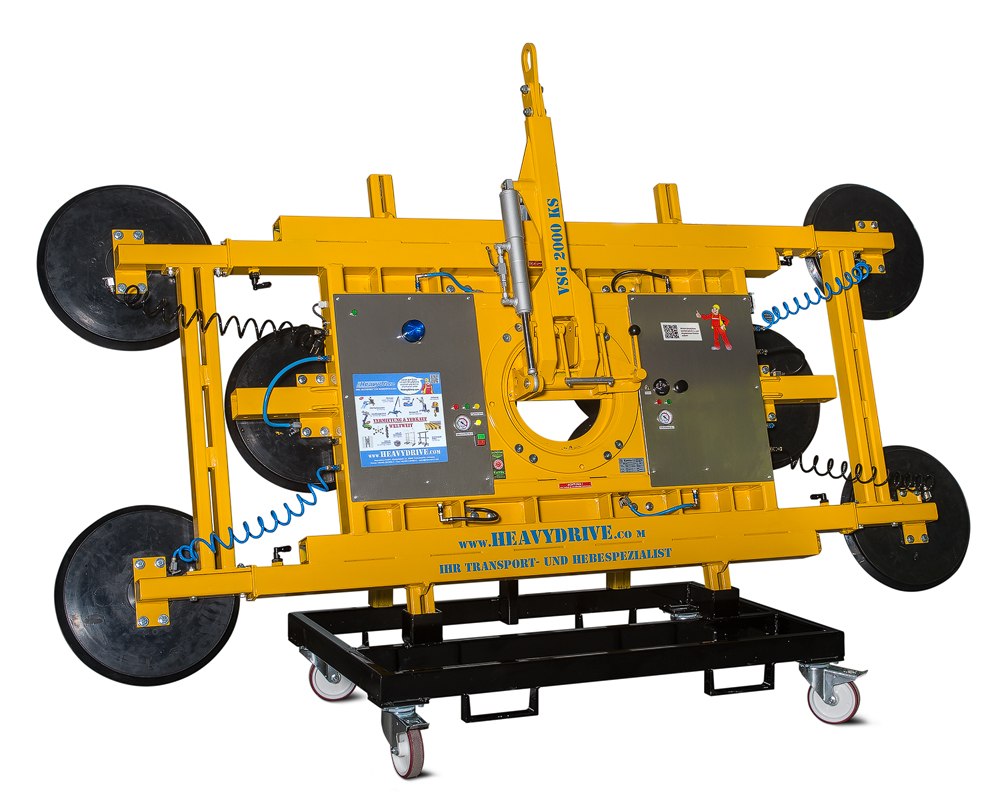 VSG 2000 KS - Vakuum-Sauganlage, bis 2000 kg Traglast | Vakuum-Sauganlage, bis 2000 kg Traglast, schmale Version - VSG 2000 KS