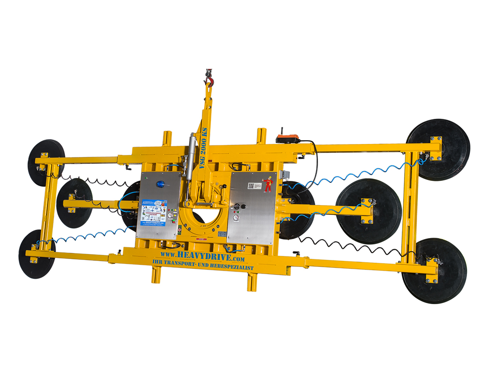 VSG 2000 KS - Vakuum-Sauganlage, bis 2000 kg Traglast | Vakuum-Sauganlage, bis 2000 kg Traglast, schmale Version - VSG 2000 KS