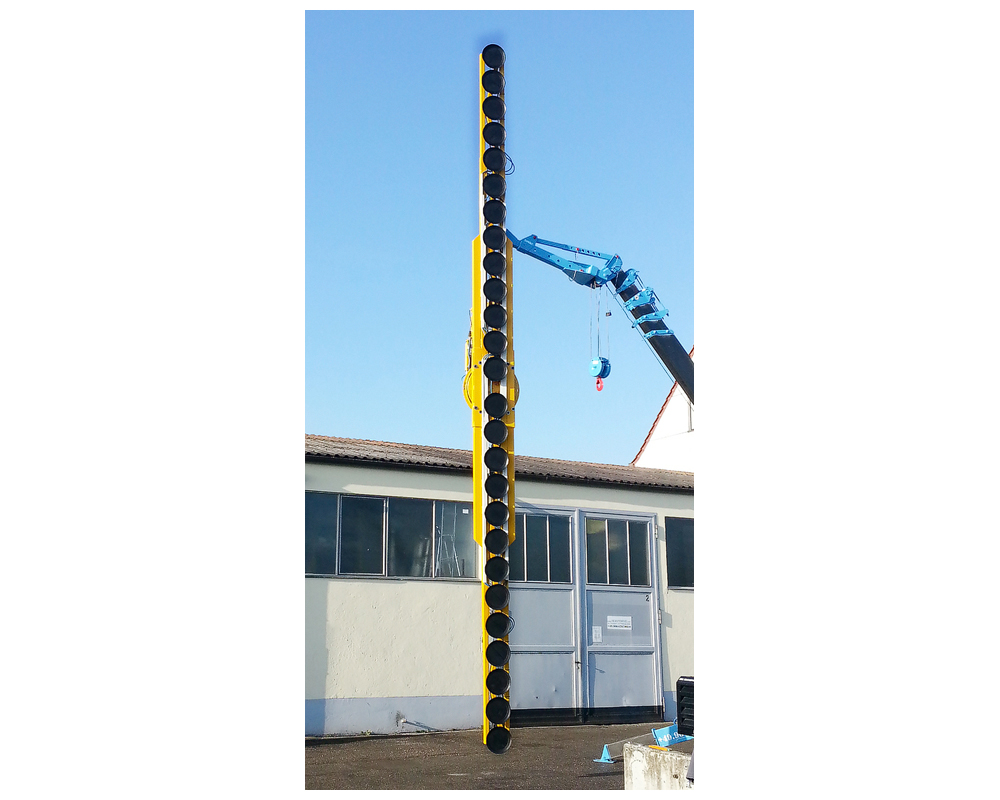 VSG 1800 KL 9 Vakuum-Sauganlage, bis 1800 kg Traglast und 9 m Sauglänge | Vakuum-Sauganlage, bis 1800 kg Traglast und 9 m Sauglänge - VSG 1800 KL 9