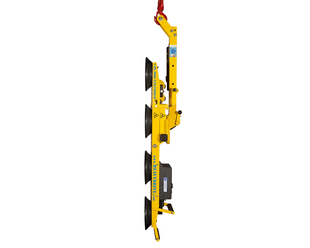 VSG 270 PLR - Vakuum-Sauganlage für lange und gebogene Scheiben, bis 270 kg Traglast | Vakuum-Sauganlage für lange und gebogene Scheiben, bis 270 kg Traglast - VSG 270 PLR
