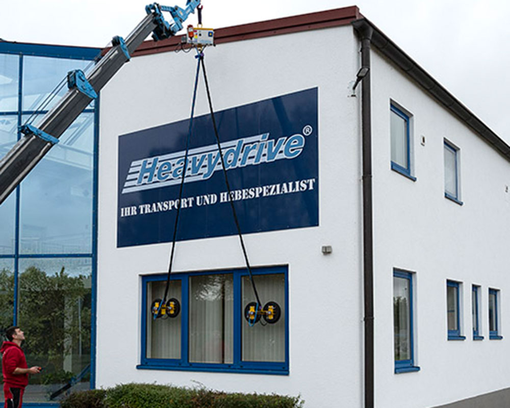VSG 300 K G2 - Vakuum-Sauganlage, bis 300 kg Traglast - für teilweise geteilte Fensterelemente | Vakuum-Sauganlage, bis 300 kg Traglast - für teilweise geteilte Fensterelemente - VSG 300 K G2