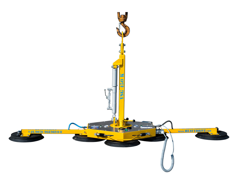 VSGS 450 K - Vakuum-Sauganlage für Stein, bis 450 kg Traglast | Vakuum-Sauganlage für Stein, bis 450 kg Traglast - VSGS 450 K