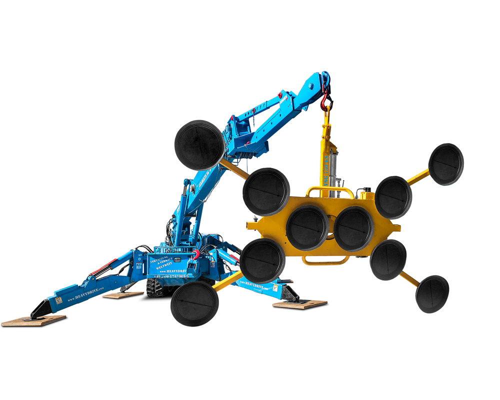 VSG 750 KS - Vakuum-Sauganlage, bis 750 kg Traglast, extra flach | Vakuum-Sauganlage, bis 750 kg Traglast, extra flach - VSG 750 KS