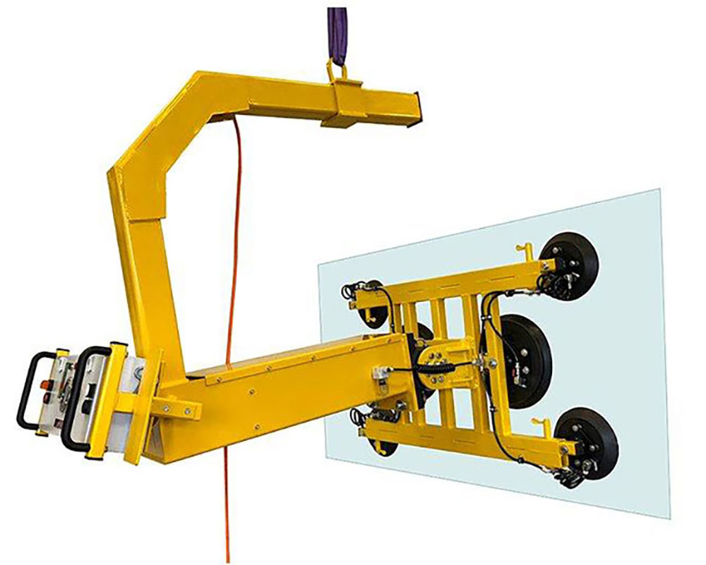 Platten-Schwenk-Sauganlage VSG H 350 K mit 350 kg Traglast | Platten-Schwenk-Sauganlage mit 350 kg Traglast -VSG H 350 K