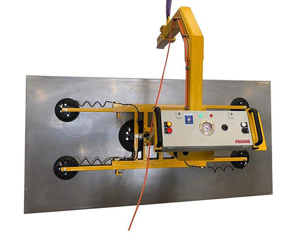 Platten-Schwenk-Sauganlage VSG H 350 K mit 350 kg Traglast | Platten-Schwenk-Sauganlage mit 350 kg Traglast -VSG H 350 K