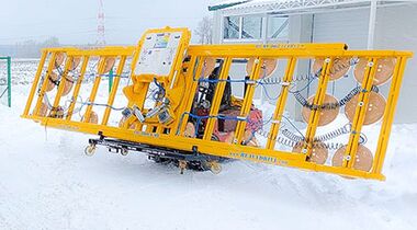 Vakuum-Sauganlage für Winterverglasung bis zu -20°C
